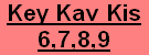 Key Kav Kis 6,7,8,9